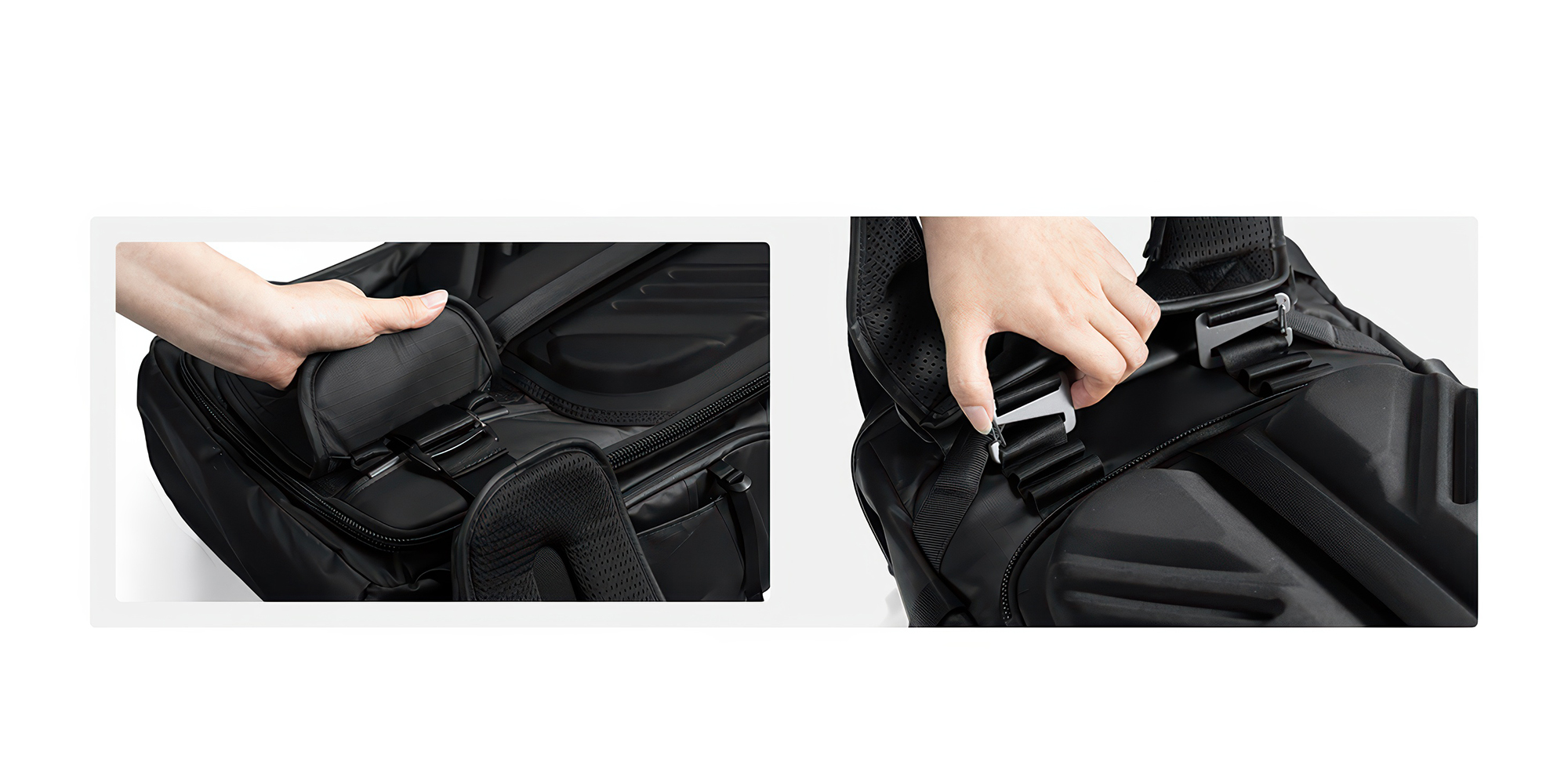 Plecak fotograficzny K&F Concept Star Wander 04 30 l - czarny - Odpinany pas biodrowy